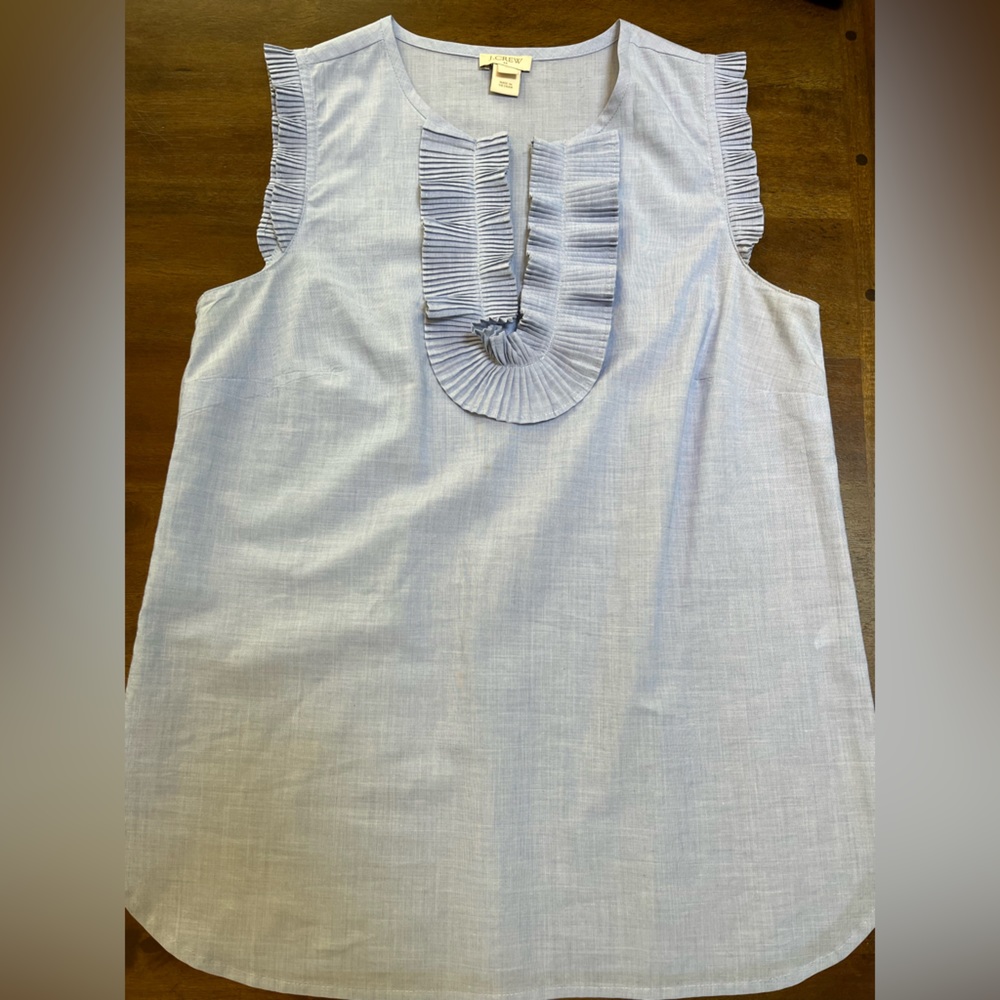 J Crew Factory cotton sleeveless top